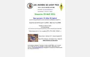 3D FFTL Saint-Prix Mai 2016
